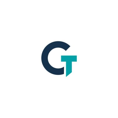 GT GTC Logo Tasarım Vektör Şablonu