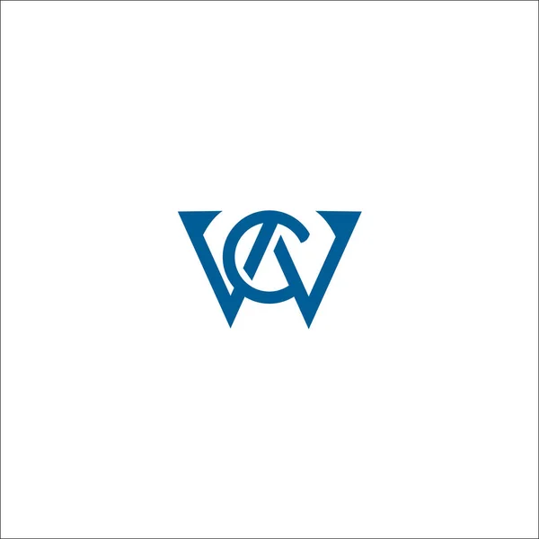 Anfangsbuchstaben Logo Design — Stockvektor