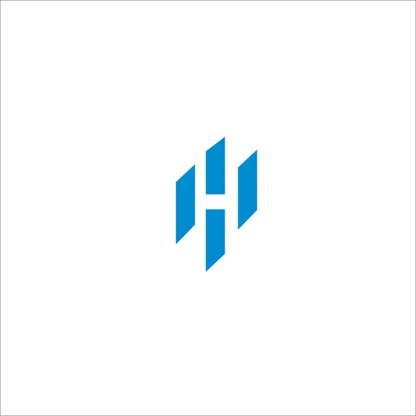 Hロゴとアイコンのコンセプト — ストックベクタ