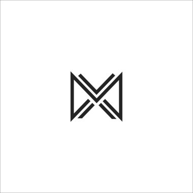 MV VM Harf Logosu Tasarımı Konsepti