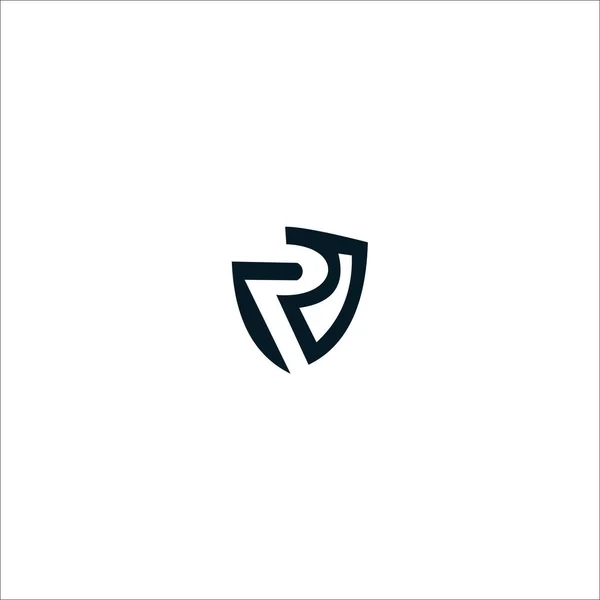 Abstrakcyjny Projekt Logo Osłony — Wektor stockowy