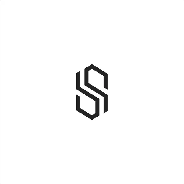 Logo Carta Design Vector — Vetor de Stock
