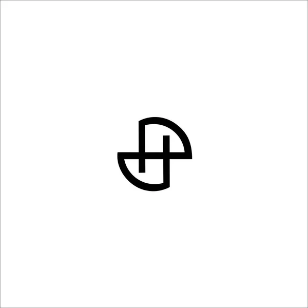 Logo Carta Design Vector — Vetor de Stock