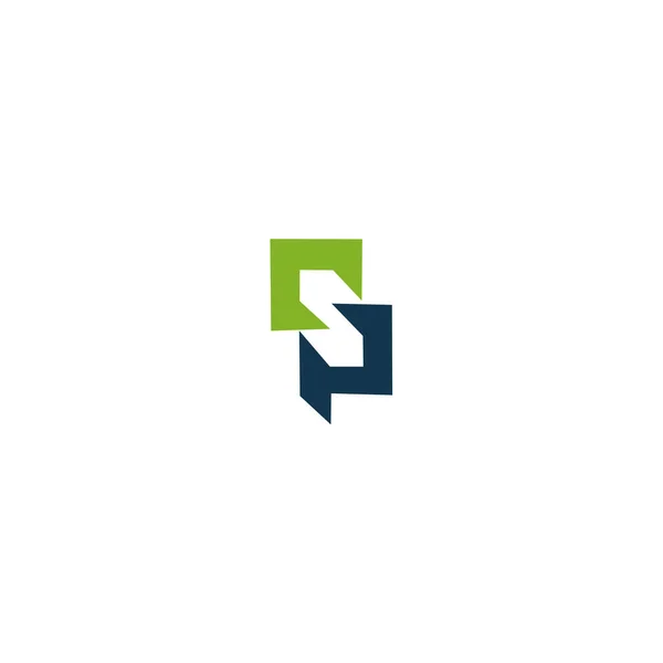 Harfi Logo Tasarım Vektörü — Stok Vektör