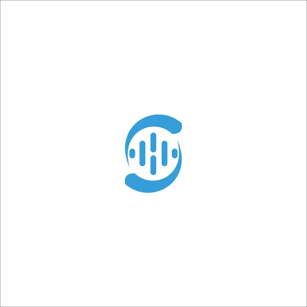 Brev Logo Design Abstrakt — Stock vektor