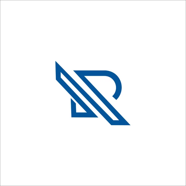 Oder Buchstabe Symbol Logo — Stockvektor