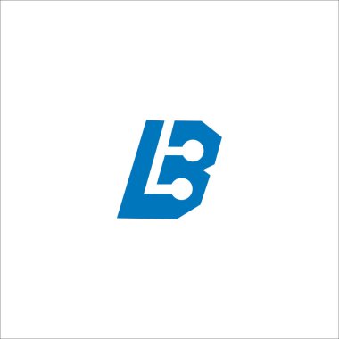 BT B T ilk logo tasarım vektörü