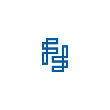 FF Harf Logo Tasarım Şablonu