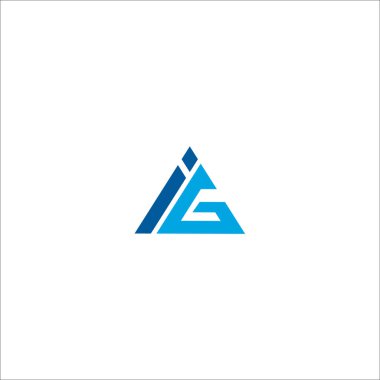 IG GI Harfleri Logo Tasarım Şablonu