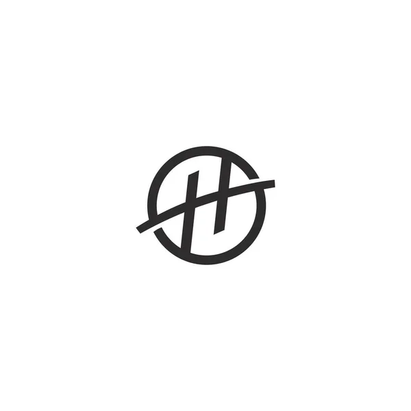 Początkowy Wektor Projektu Logo — Wektor stockowy