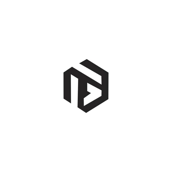 FG F G harf logo şablonu tasarımı