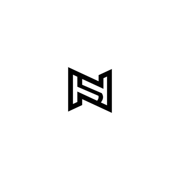 Huruf Logo Desain Vektor - Stok Vektor