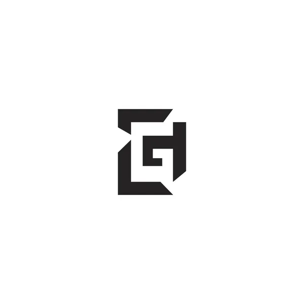 Firma Projektująca Logo Litery — Wektor stockowy