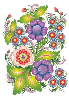 Çiçek boyama tarzı