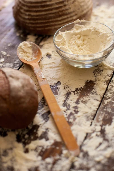 Masada ekmek ve un var.