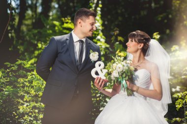 Evlilik çift işaretleri Bay ve Bayan