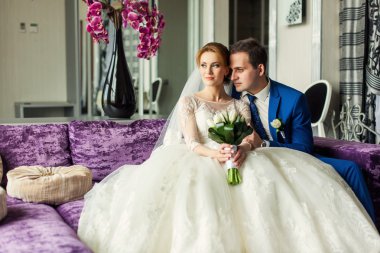 Gelin ve damat lüks iç