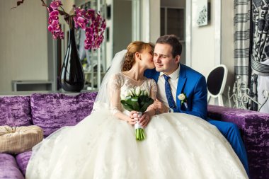 Gelin ve damat lüks iç