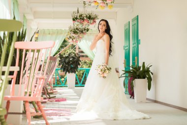 Gelin gelinlik romantik iç