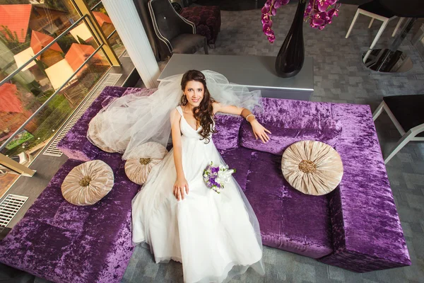 Portrait of bride — Stock Photo, Image