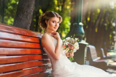 Gelin park portre bankta