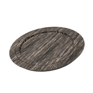 Beyaz arka plan üzerinde izole boş ahşap tahta