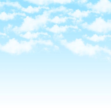 Gökyüzündeki mavi bulutlar. Gökyüzündeki bulutların arkaplanı