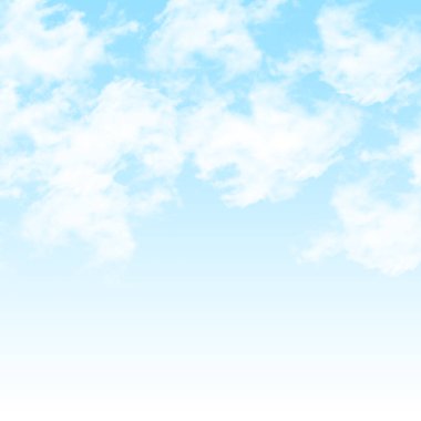 Mavi Gökyüzü ve Bulutlar