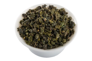 Yeşil çay yaprakları