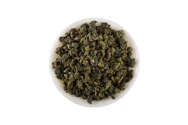 Hojas de té verde — Foto de Stock