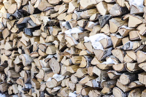 Huş ağacı odun kışın