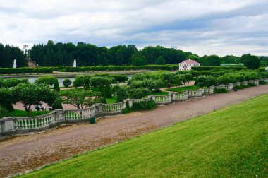 Peterhof (Petrodvorets) Marly sarayda. Saint-Petersburg, Rusya Federasyonu