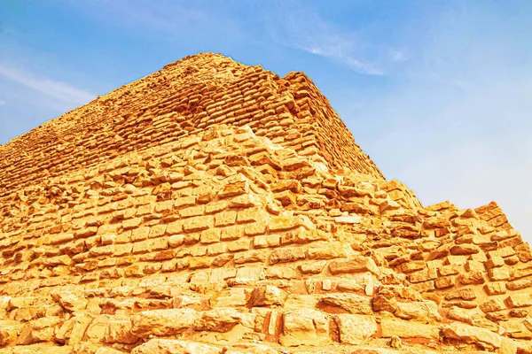 Пирамида Джосера Первая Пирамида Построенная Пустыне Сахара Египет Шаговая Пирамида — стоковое фото