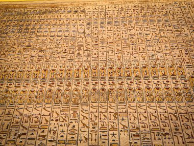  KV9, Kings 'Valley No. 9, Memnon 'un mezarı, 20. hanedanlıktan firavunların mezarı Ramses V ve Ramses VI.