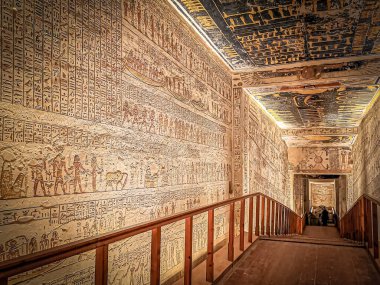  KV9, Kings 'Valley No. 9, Memnon 'un mezarı, 20. hanedanlıktan firavunların mezarı Ramses V ve Ramses VI.