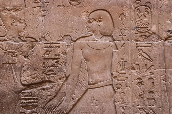 Rovine Del Tempio Egizio Karnak Più Grande Museo All Aperto — Foto Stock