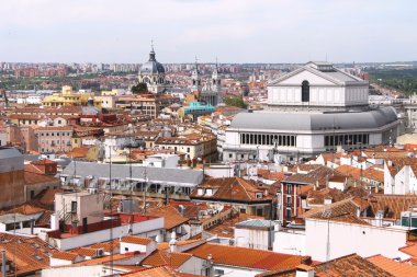 tuğla rooftops Madrid