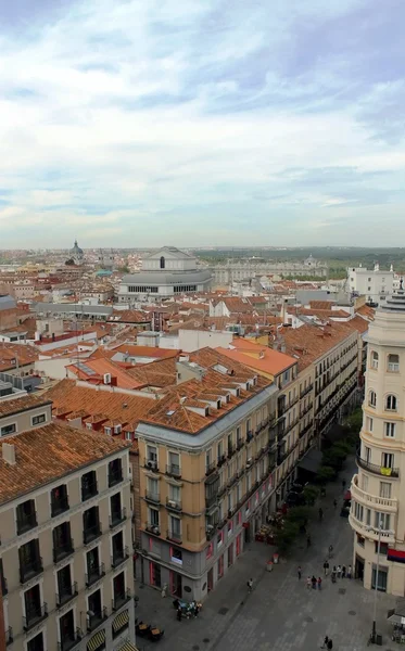 Madrid, Espanha, vista superior — Fotografia de Stock