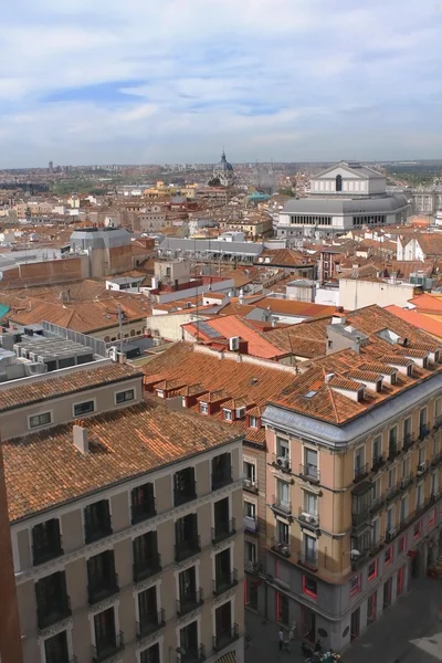 Pohled na madrid — Stock fotografie