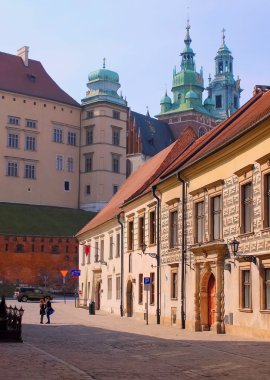 Krakow 'daki Wawel Kalesi
