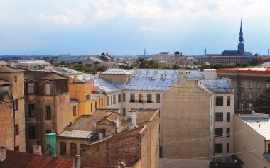 Riga, Letonya manzarası