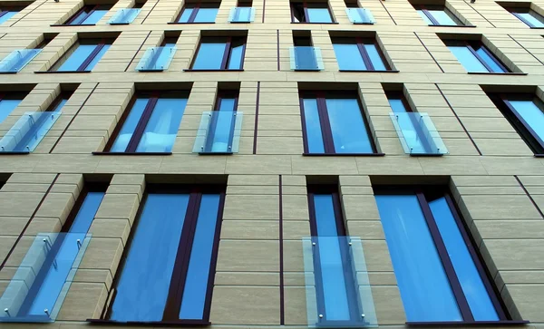 Imagem abstrata da fachada de um edifício moderno — Fotografia de Stock