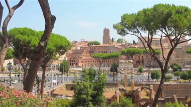 Roma, Roma Forumu görünümünü güneşli bir günde