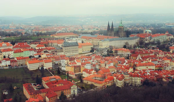 Панорама міста Прага — стокове фото