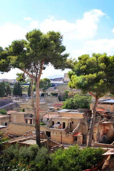 De oude ruïnes van Herculaneum Italië — Stockfoto