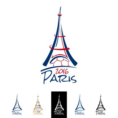 Paris 2016 - Avrupa Futbol Şampiyonası, başkenti vektör