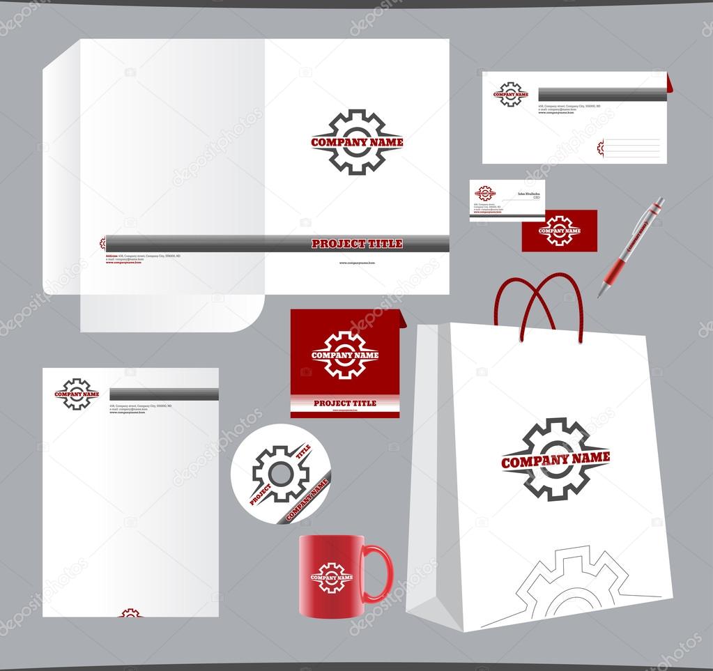 Stationery template 