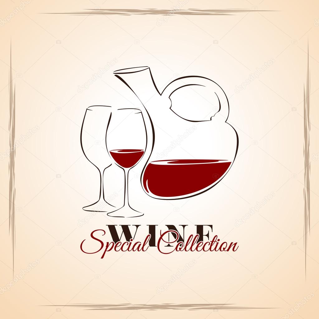 Wine - special collection, cover for wine list