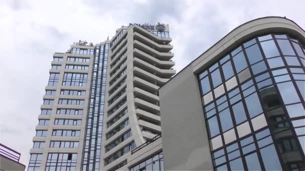 Висотні будівлі — стокове відео
