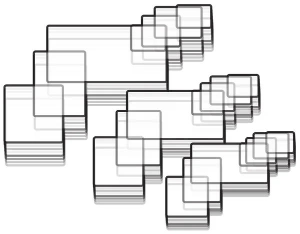 Dikdörtgen tasarlamak vektör